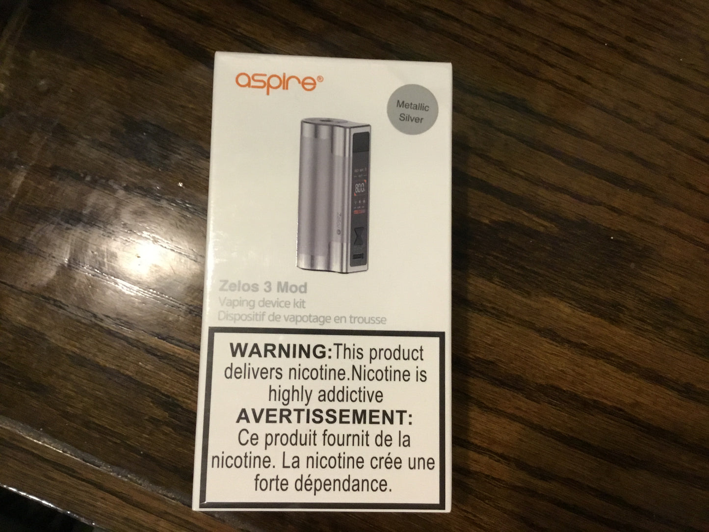 Aspire Zelos 3 Mod