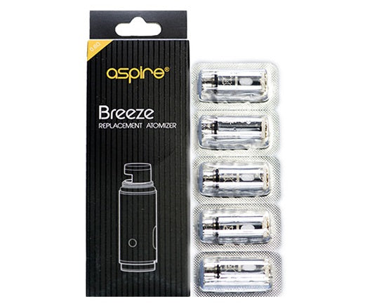 Aspire Breeze Coils Priced as Single Coils