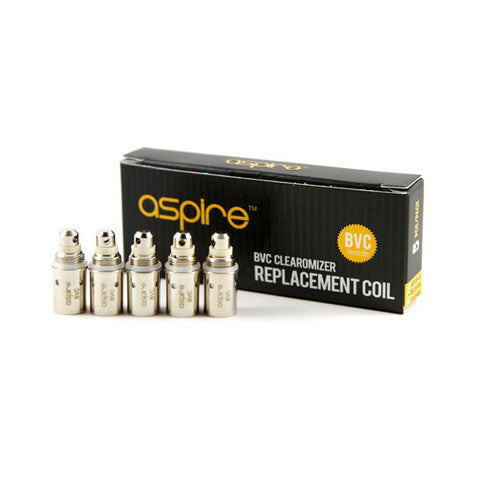 Aspire BVC Coils Priced as Single Coils