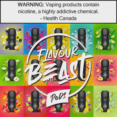 Flavour beast closed pods