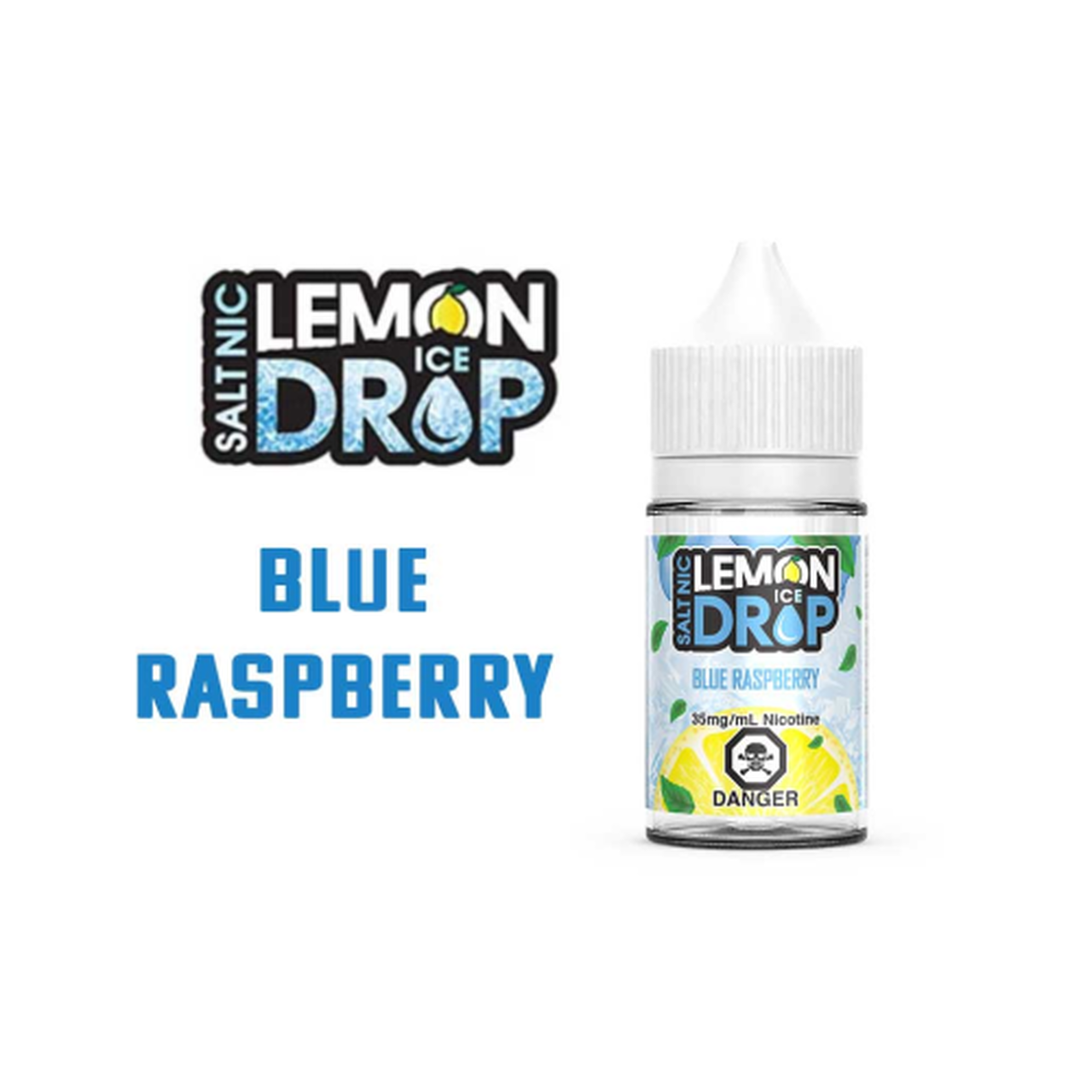 Blue Raspberry By Lemon Drop Ice Salt